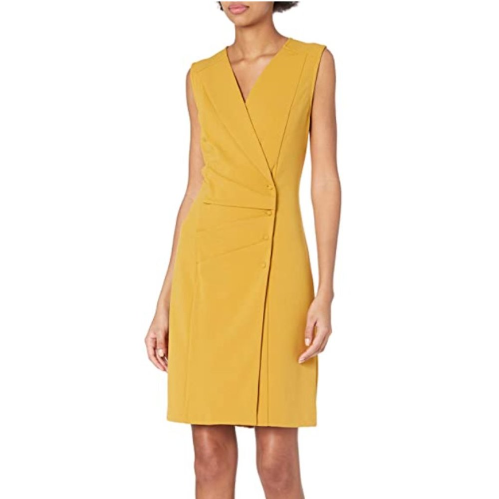 NWT Retro Mustard Dress